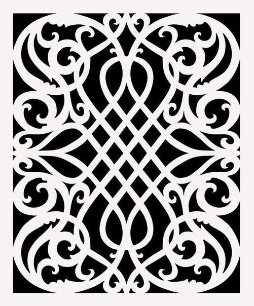 Трафарет узоры