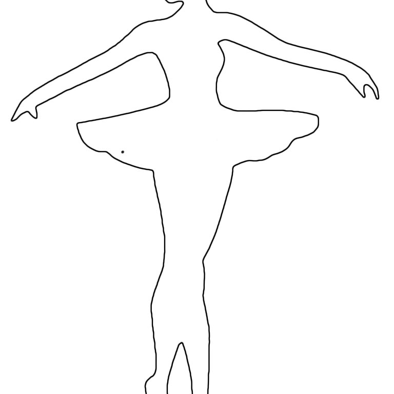 балерина для шоколада