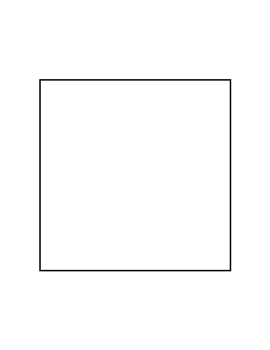 Трафарет квадрат