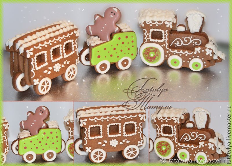 Пряничный паровозик