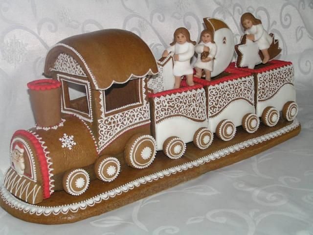 Новогодний паровоз Пряничный