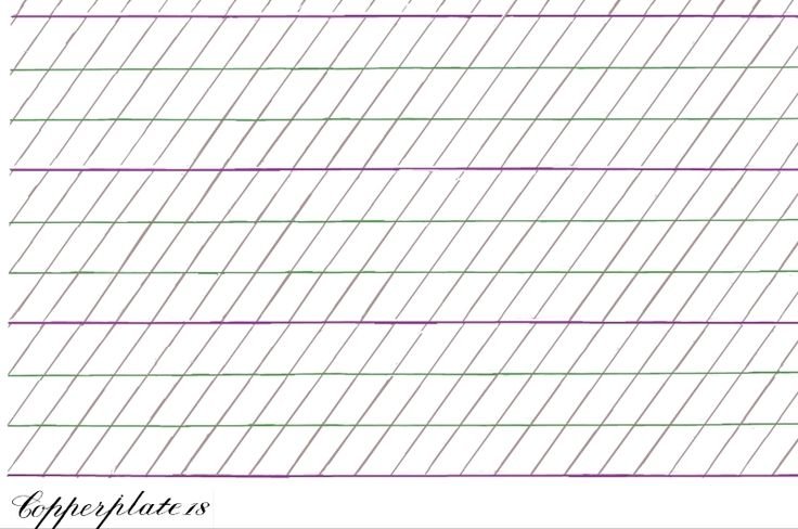 Узкая косая линейка