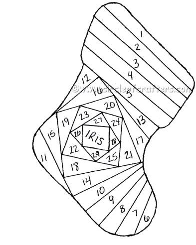 Айрис фолдинг новый год