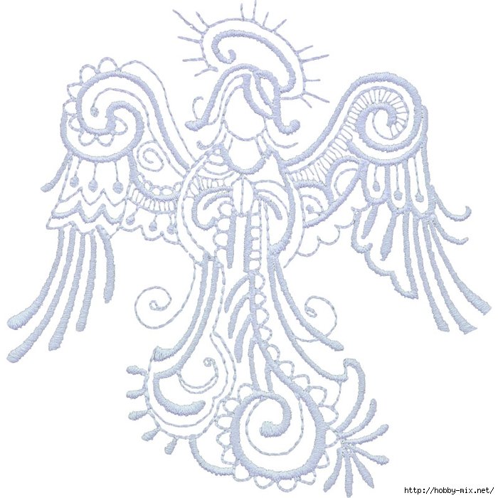 Зимние узоры для раскрашивания