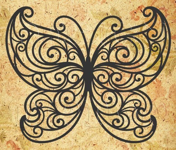 Узоры для филиграни из джута