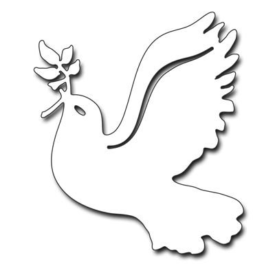 Голуби шаблоны для вырезания