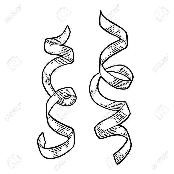 Серпантин для вытынанок