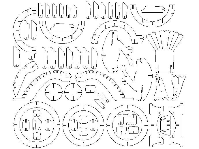 Чертежи для лазерного станка по металлу
