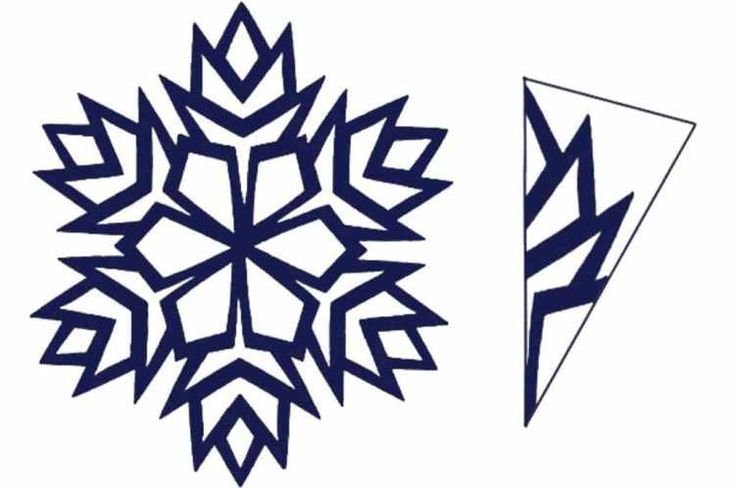 Снежинки для вырезания