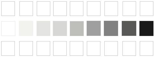 Цветовая палитра шаблон