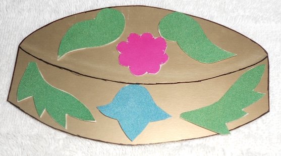 Аппликация Татарская тюбетейка