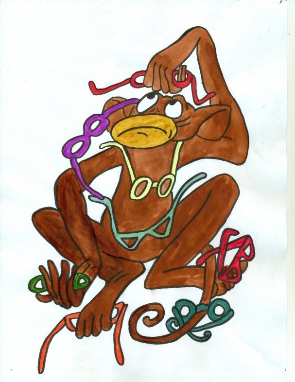 Басня мартышка и очки Крылова очки