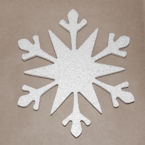 Трафарет «снежинки»