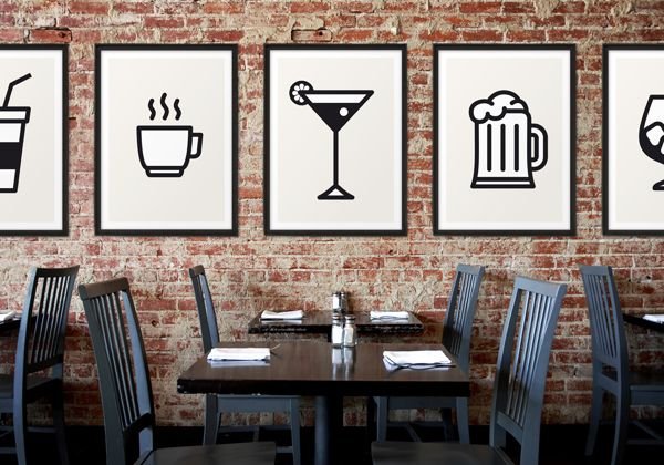 Картины для интерьера бара