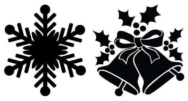 Трафарет "окна"