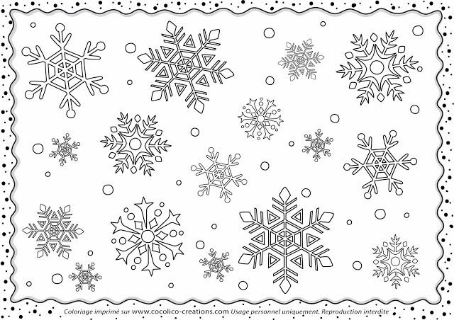 Новогодние раскраски снежинки