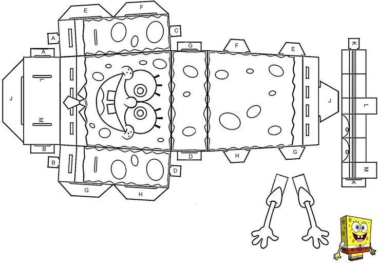 Бумажные развертки для детей