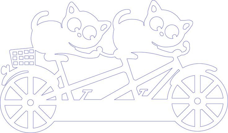 Трафарет в формате DXF