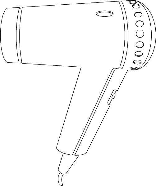 Раскраска фен