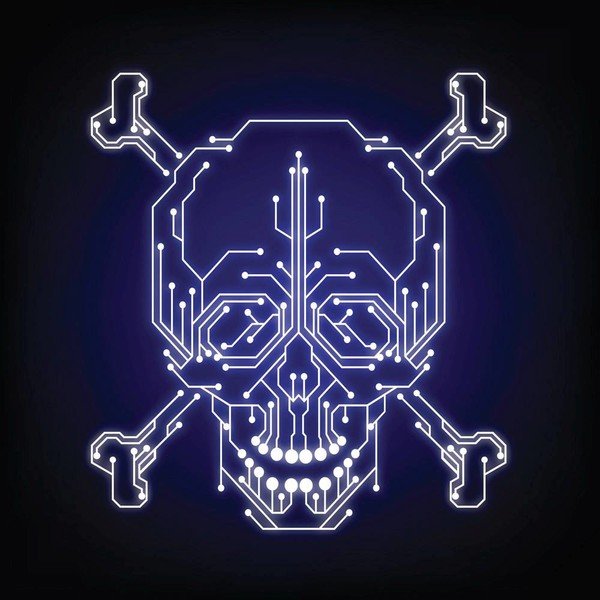 Череп хакер