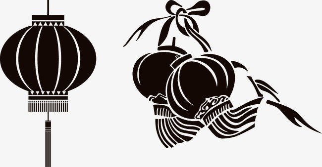 Китайский фонарик вектор