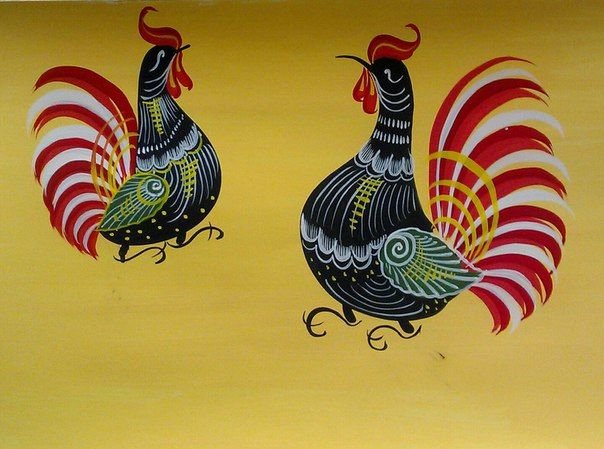 Городецкий петух