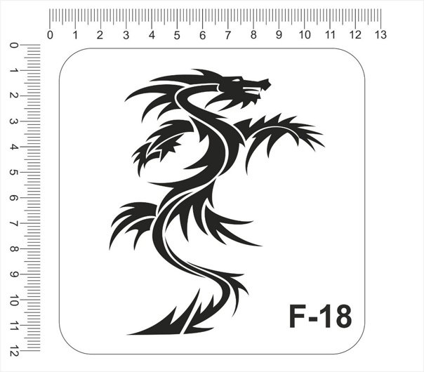 Трафарет наколки