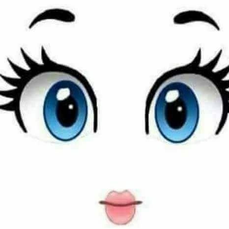 Глаза мультяшные