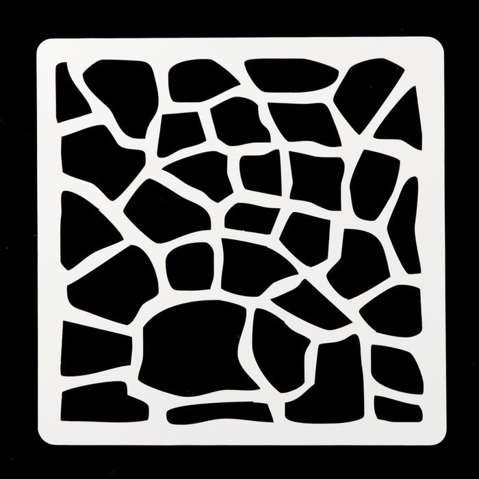 Трафарет квадратный