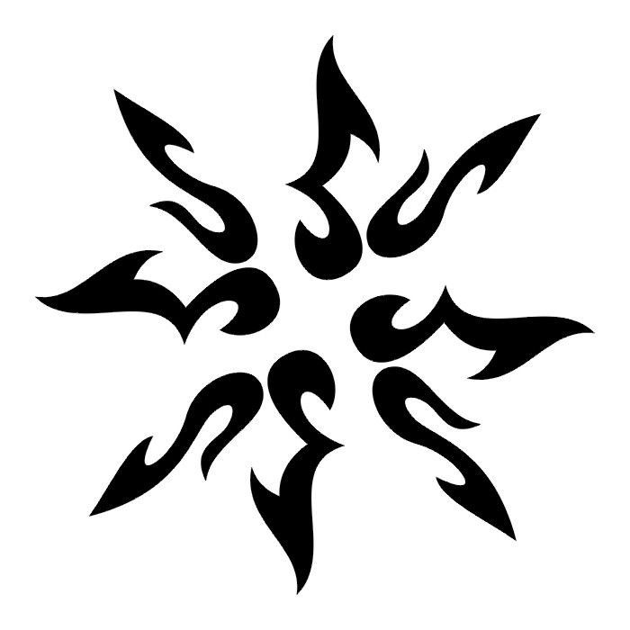 Трафареты для тату маленькие