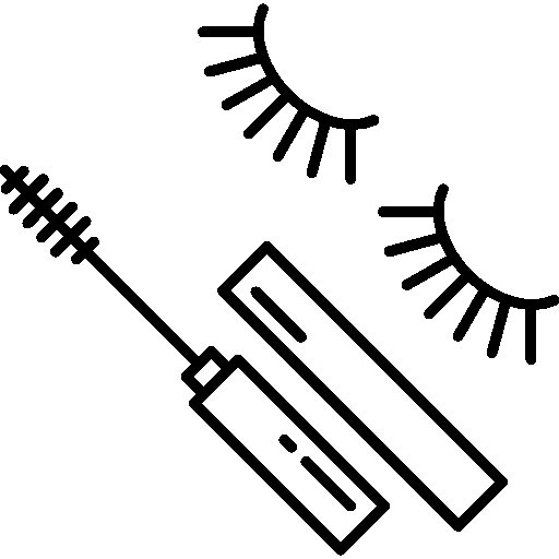Щеточка для ресниц вектор