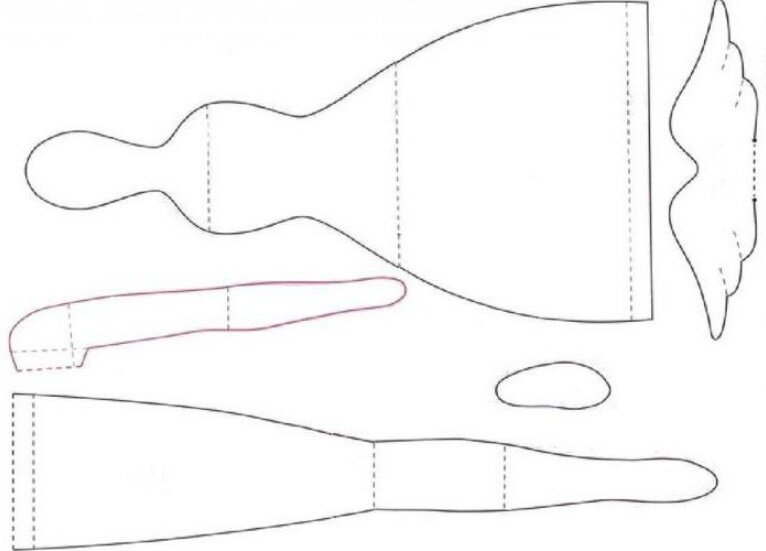 Тильда цветочный ангел выкройка