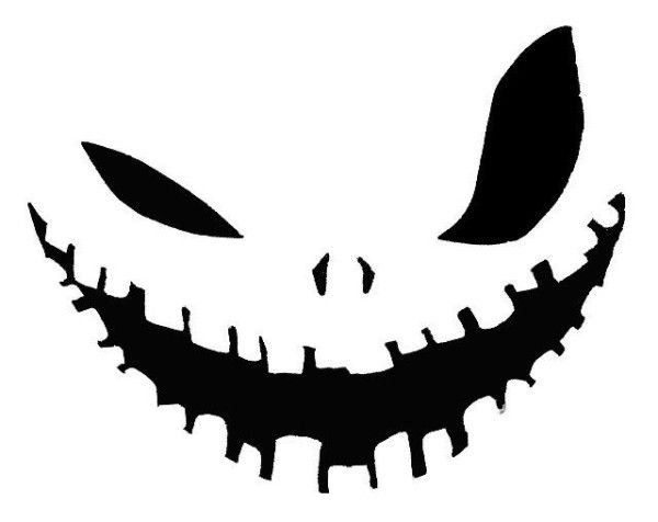 Страшные глаза для тыквы