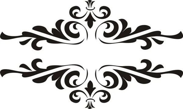 Трафарет вензеля