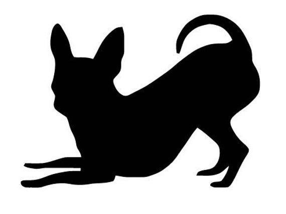 Силуэт чихуахуа