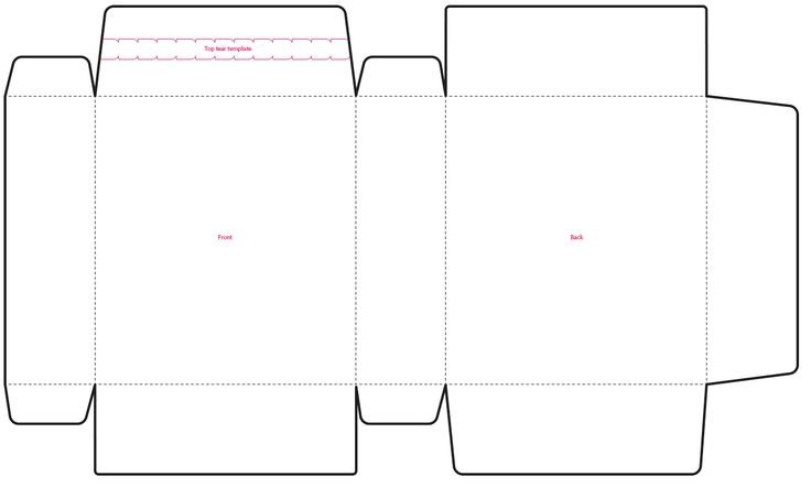 Трафареты в коробочке