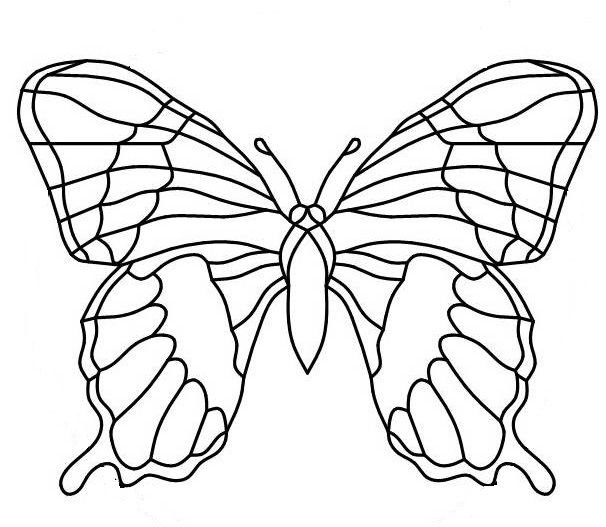 Витраж шаблон