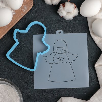 Формочка для печенья ангел