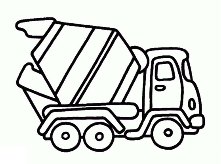 Раскраска машинки