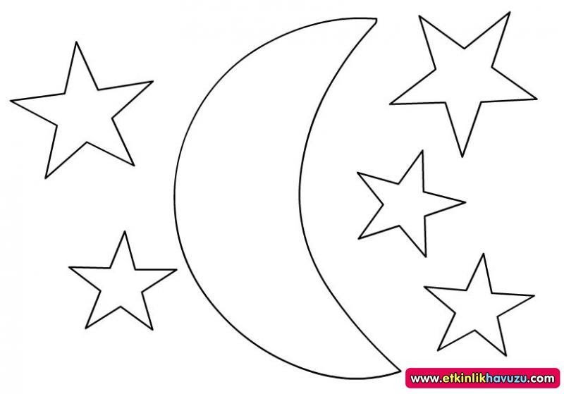 Месяц для вырезания