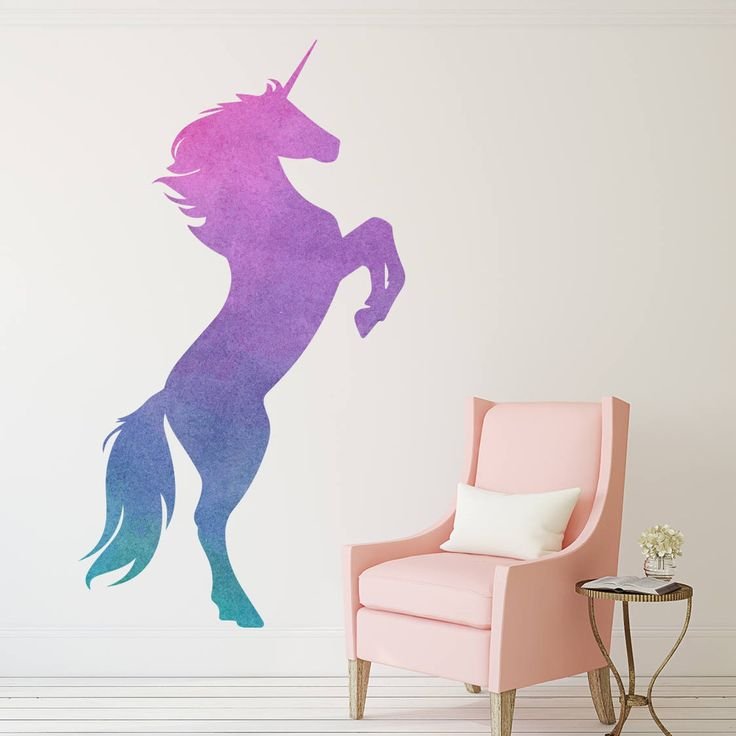 Единорог на стену