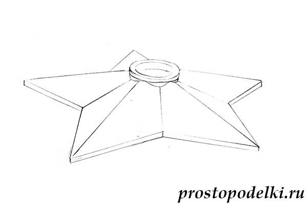 Звезда вечный огонь рисунок