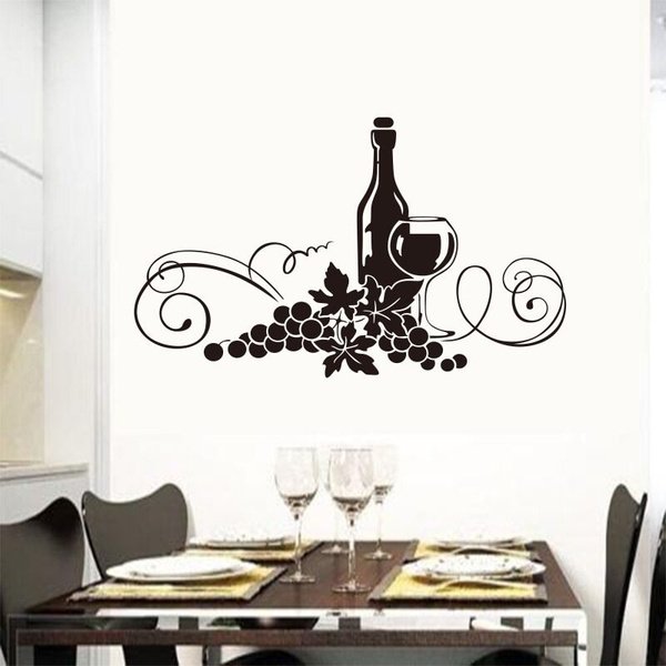 Наклейки на стену на кухню