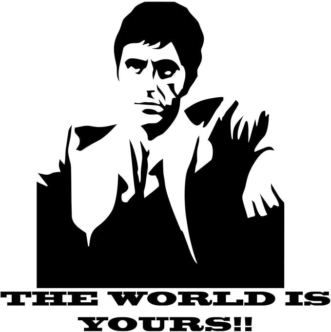 Аль Пачино лицо со шрамом