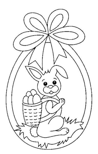 Поделки на Пасху для детей трафареты