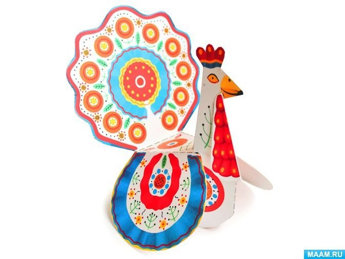 Дымковский индюк конструирование