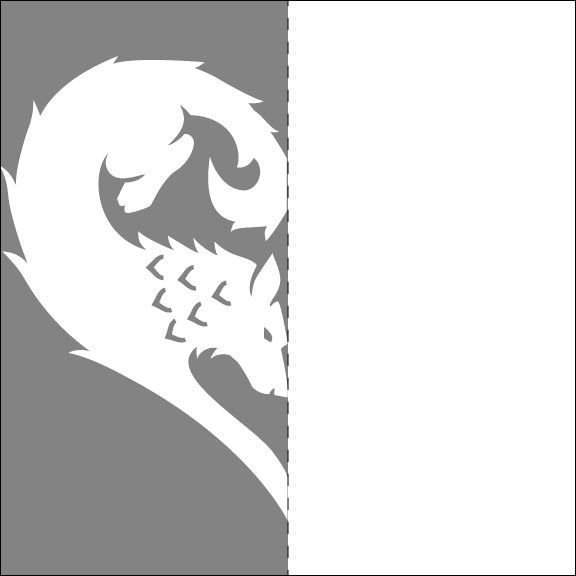 Снежинки в стиле игра престолов