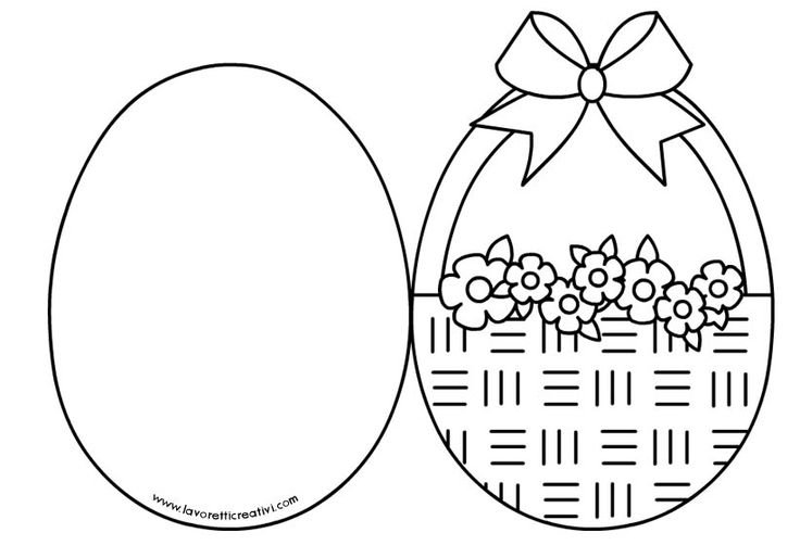 Заготовки для поделки на Пасху