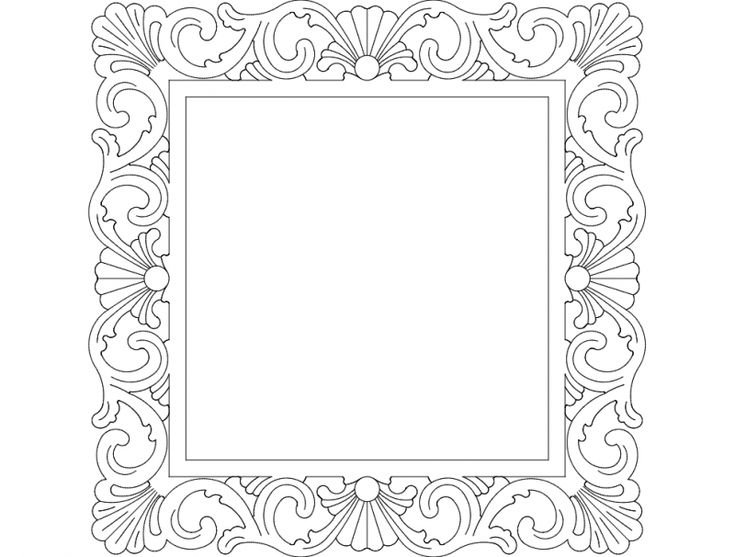 Узорчатые рамки для картин