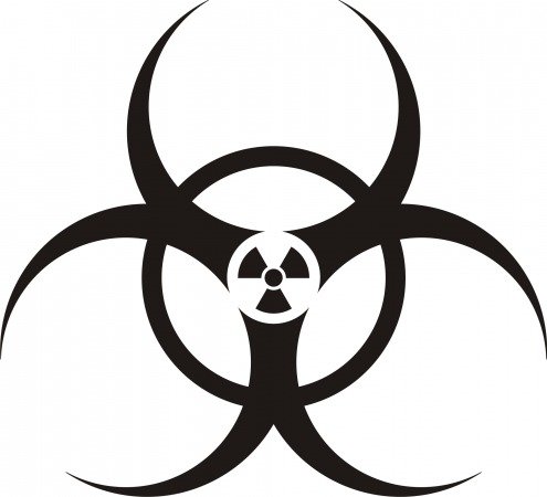 Тату биологическая опасность